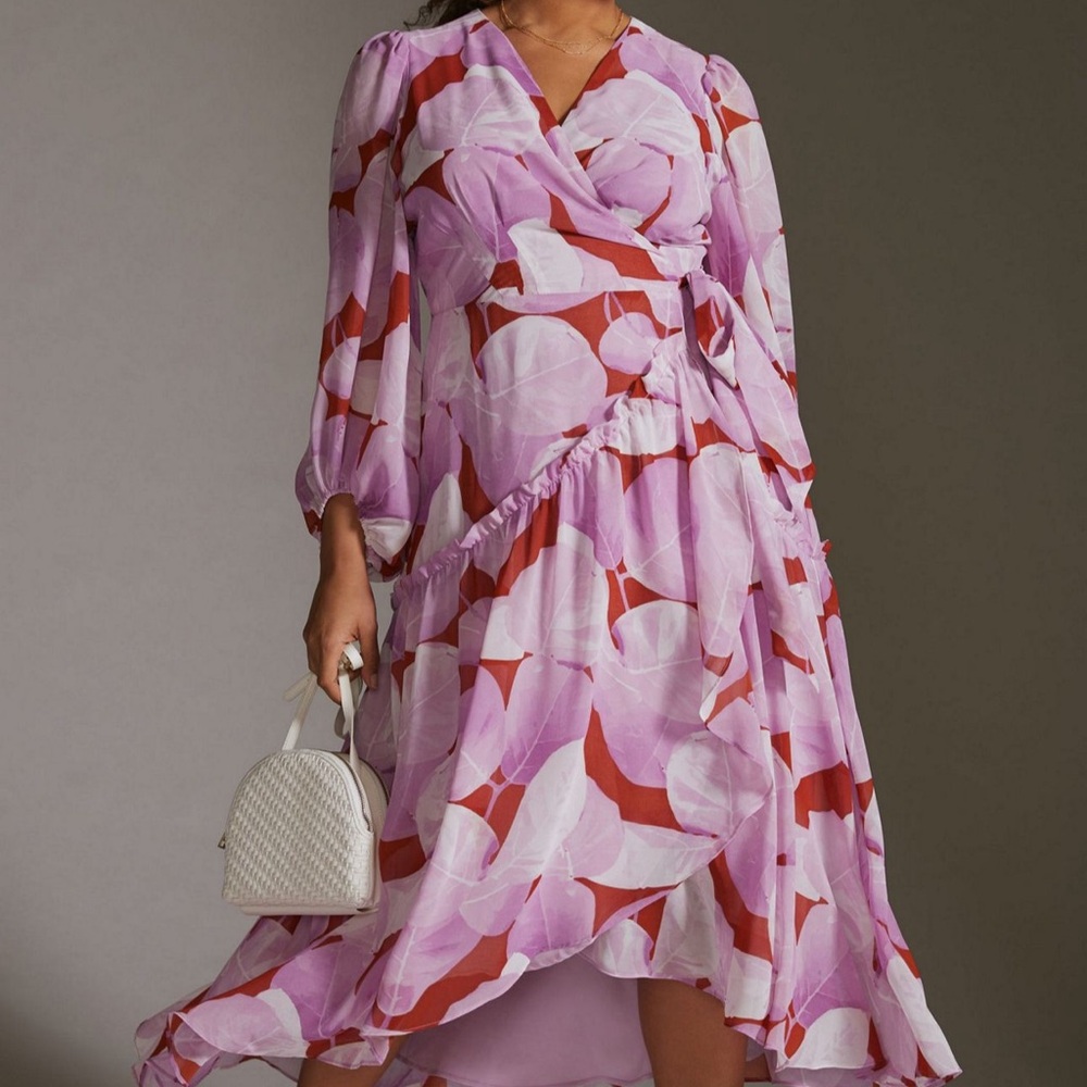 Hutch Floral Wrap Maxi Dress